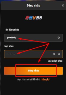 huong dan dang nhap pbv88